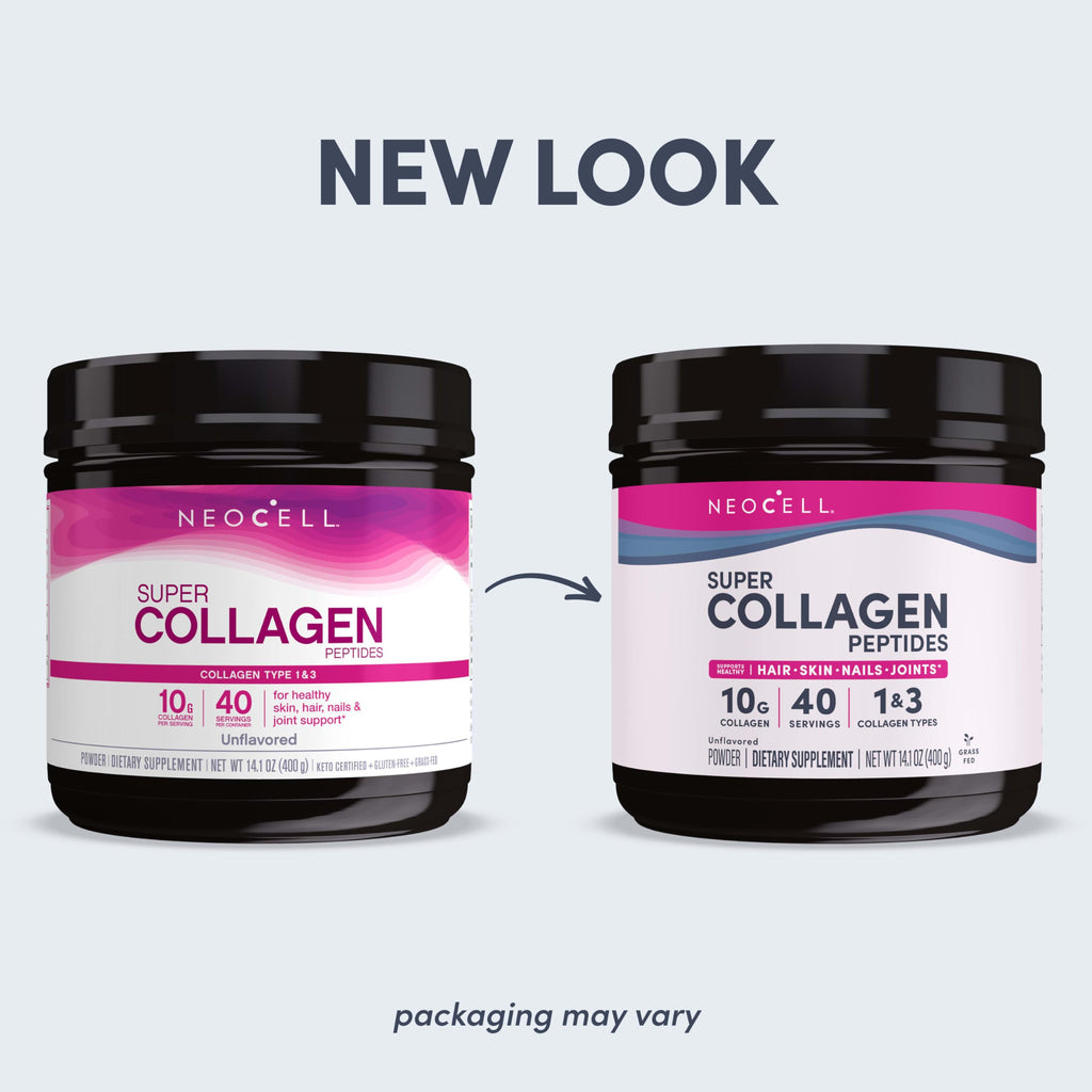 NeoCell Super Collagen Peptides – 10 g per Serving, Gluten Free, Keto, Non-GMO