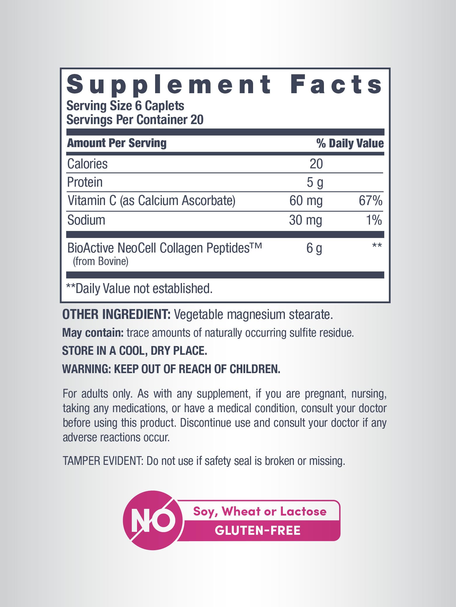 NeoCell Super Collagen Plus Vitamin C – Skin, Hair & Nails (120 Count)
