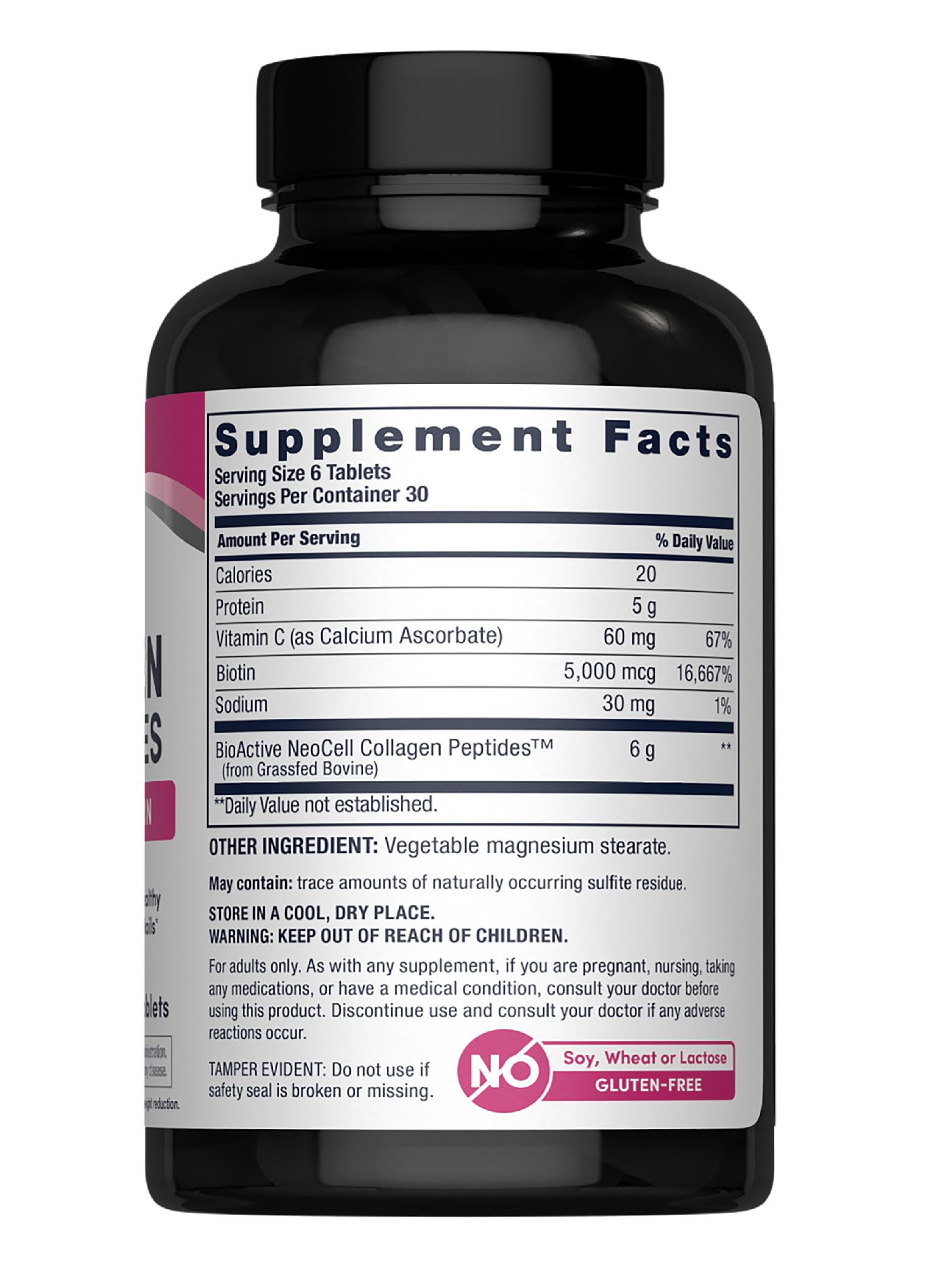 NeoCell Super Collagen with Vitamin C & Biotin – Skin, Hair & Nails Supplement, 180 Count