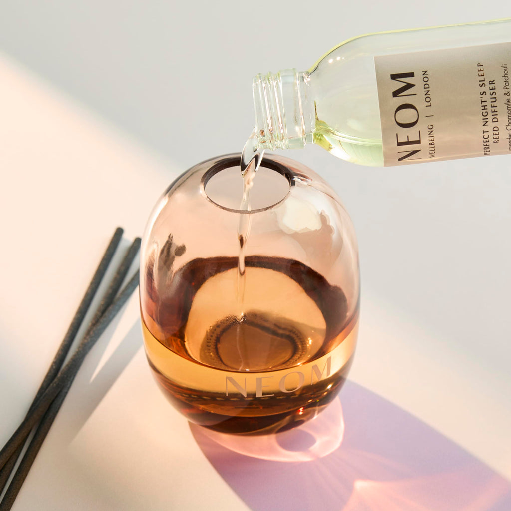 NEOM Perfect Night's Sleep Reed Diffuser 100ml – Lavender, Chamomile & Patchouli | 100% Natural Fragrances