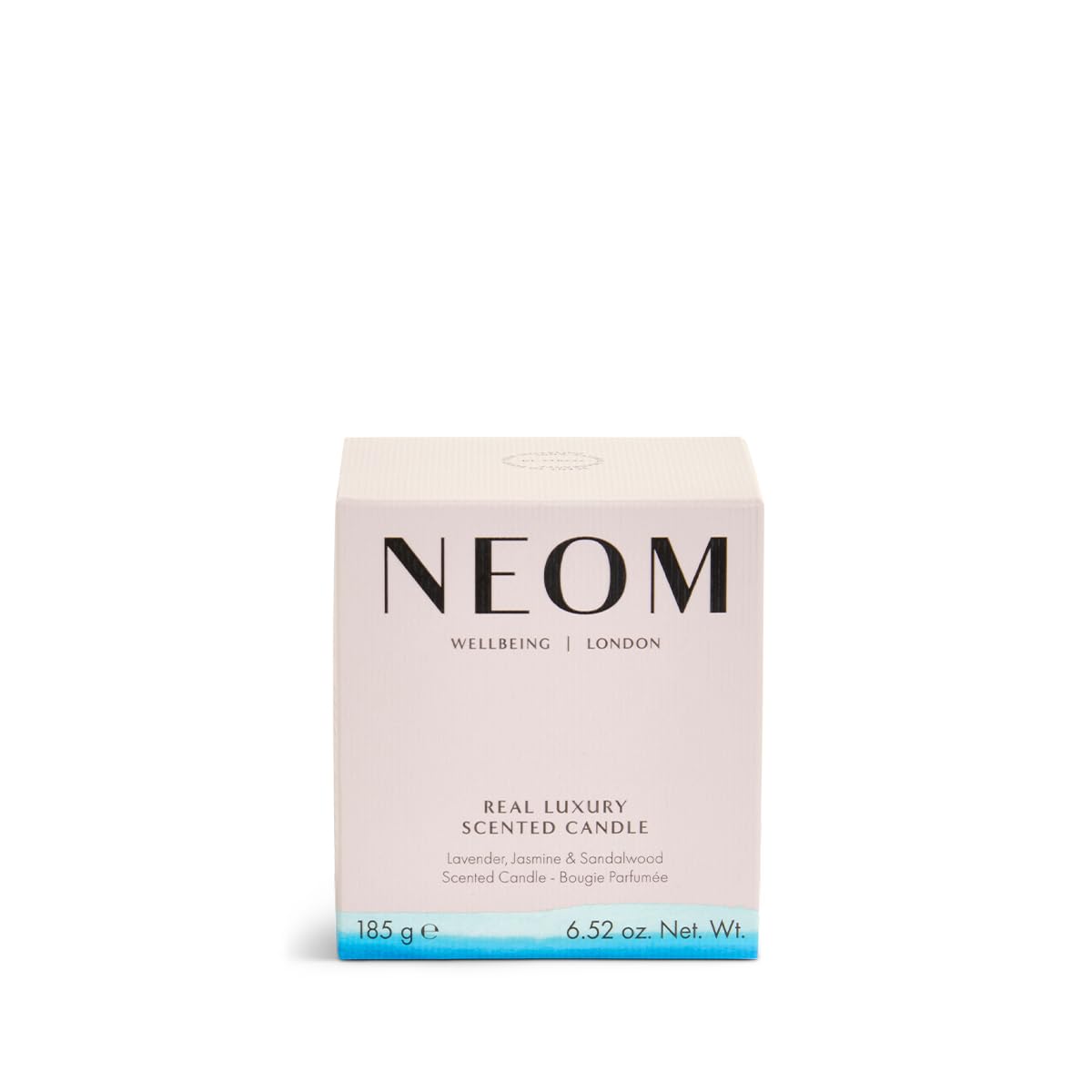 NEOM Real Luxury 1 Wick Candle – Lavender & Rosewood | Scent to De-Stress
