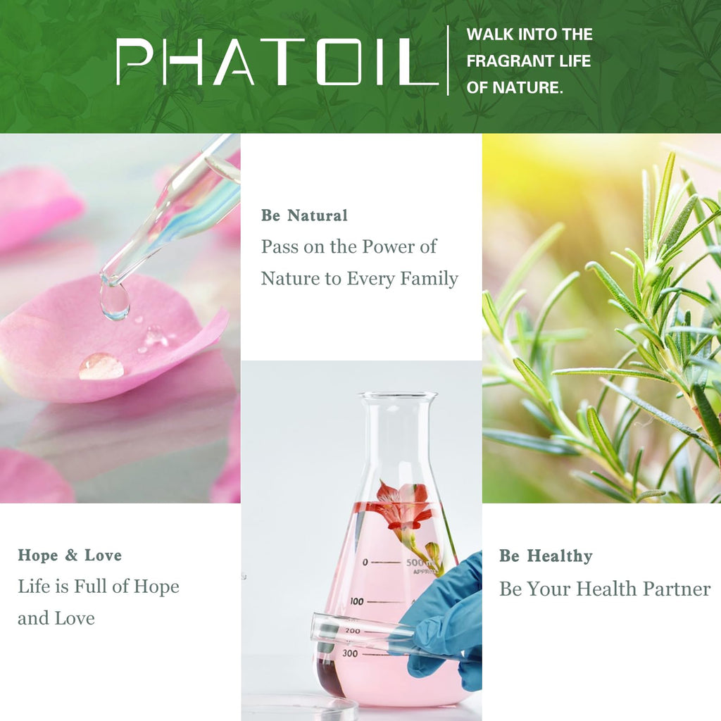 Neroli Essential Oil 30ml | PHATOIL Pure Aromatherapy for Diffusers, DIY Candles & Soaps