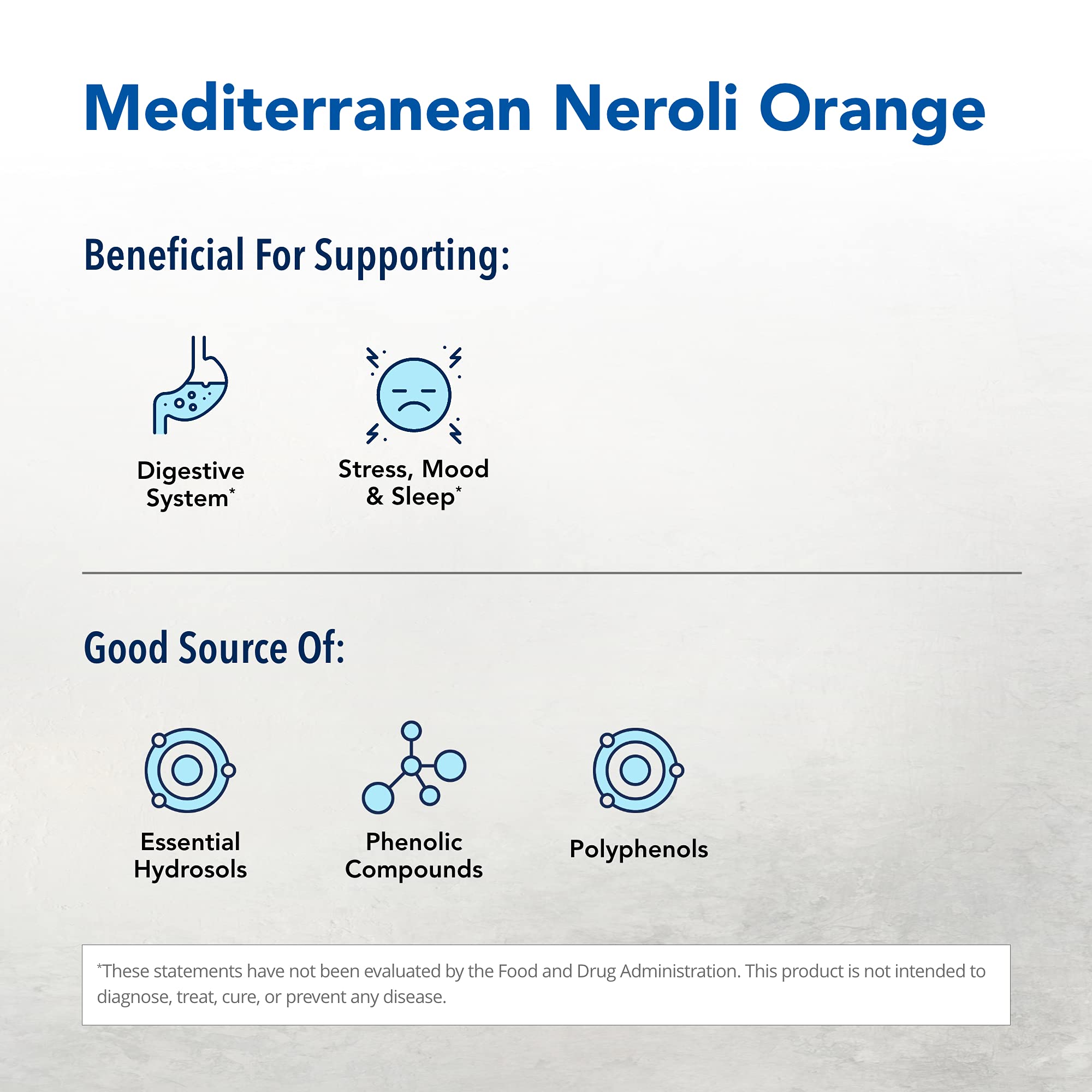 NORTH AMERICAN HERB & SPICE Essence of Neroli Orange - 12 fl. oz. | Supports Nervous System & Relaxation | Non-GMO | 12 Servings