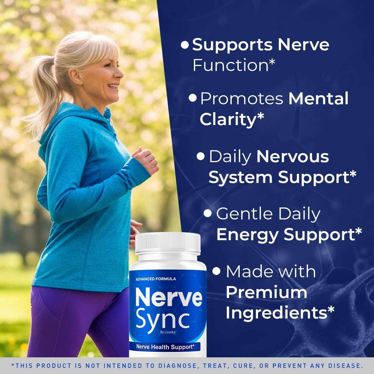 2 Pack Nerve Sync Capsules – Advanced Nerve Health Supplement, 120 Capsules