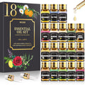 NESCCI Essential Oil Gift Set – 18x5ml for Diffusers, Candles & Holidays