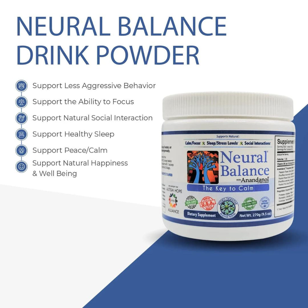 Neural Balance Anandanol with Proprietary Digestive Enzyme Blend — 9.5 oz | 60 Servings