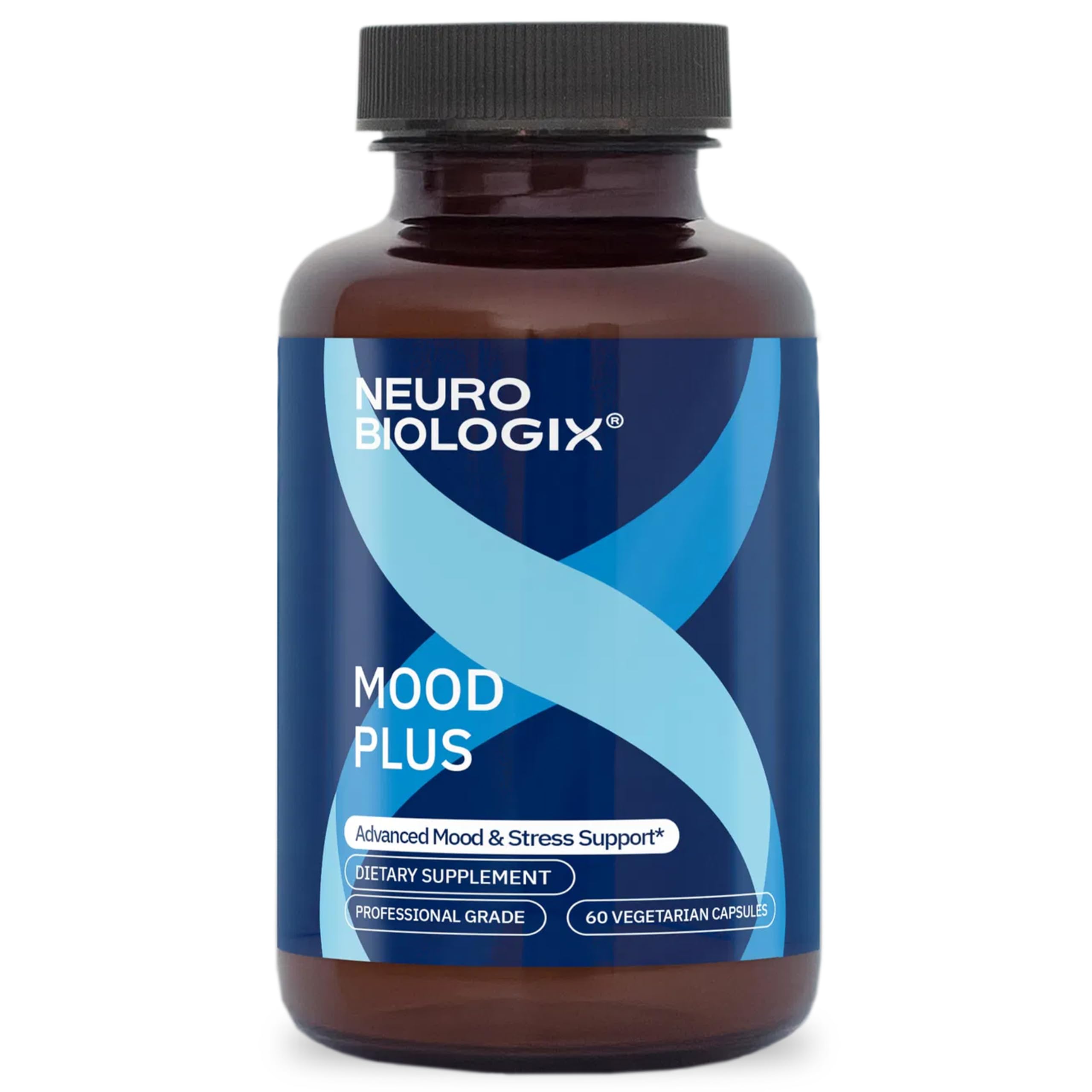 Neuro Biologix Mood Plus for Men & Women | GABA, 5-HTP, Ashwagandha & Chamomile