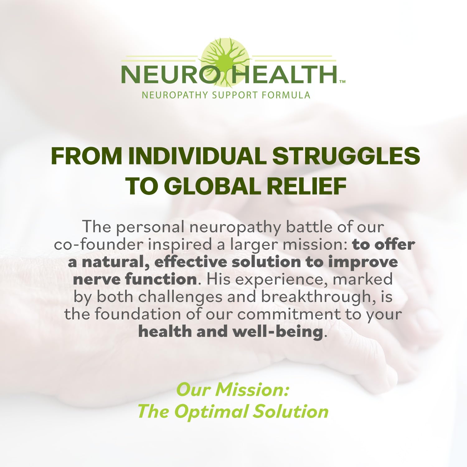 Neuro Health Nerve Support Formula for Neuropathy | B Vitamins & Alpha Lipoic Acid | 180 Capsules
