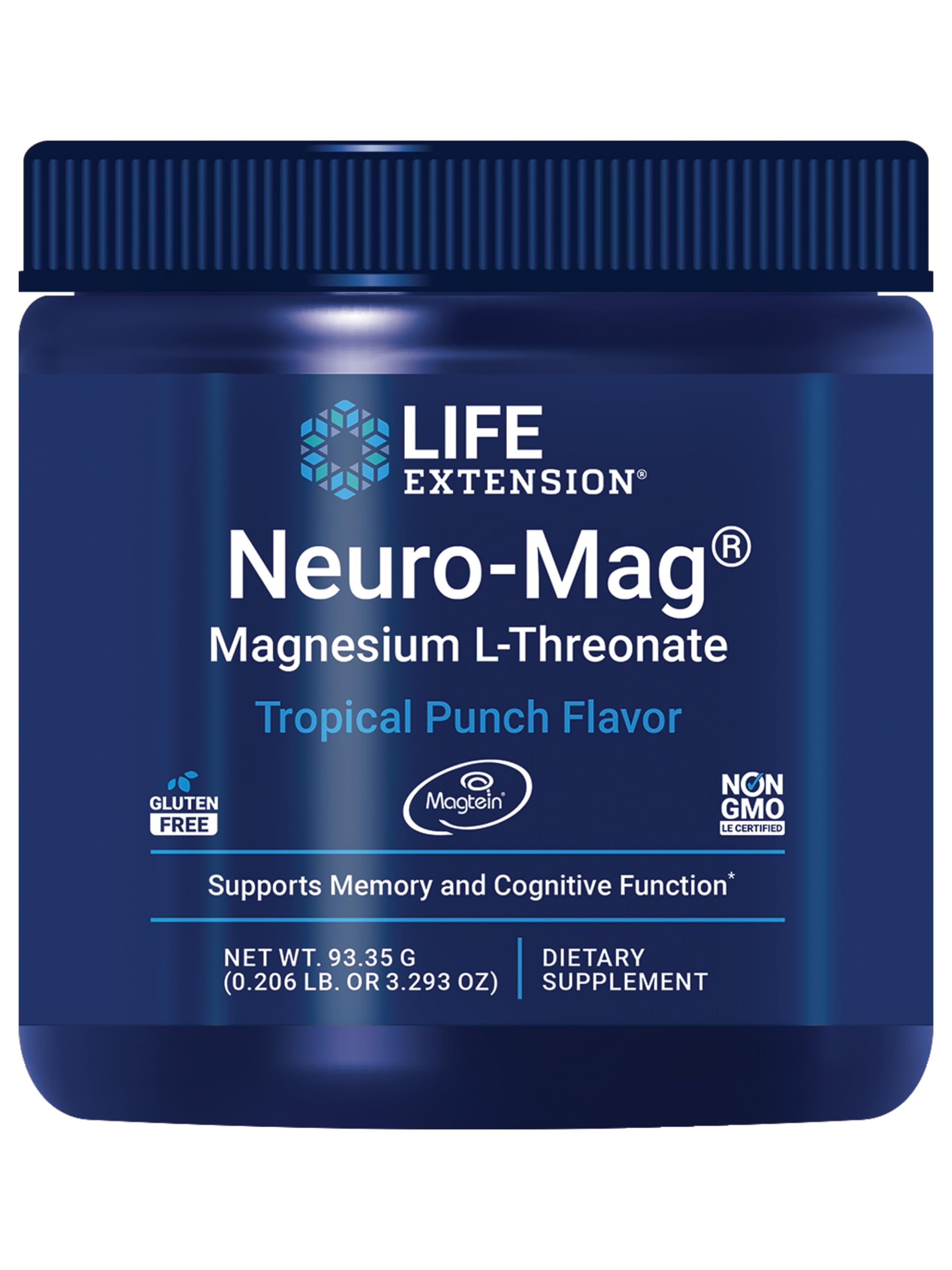 Neuro-Mag Magnesium L-Threonate Powder – Tropical Punch