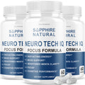 (3 Pack) Neuro Tech IQ Brain Supplement – 180 Capsules | NeuroTech IQ Focus Formula