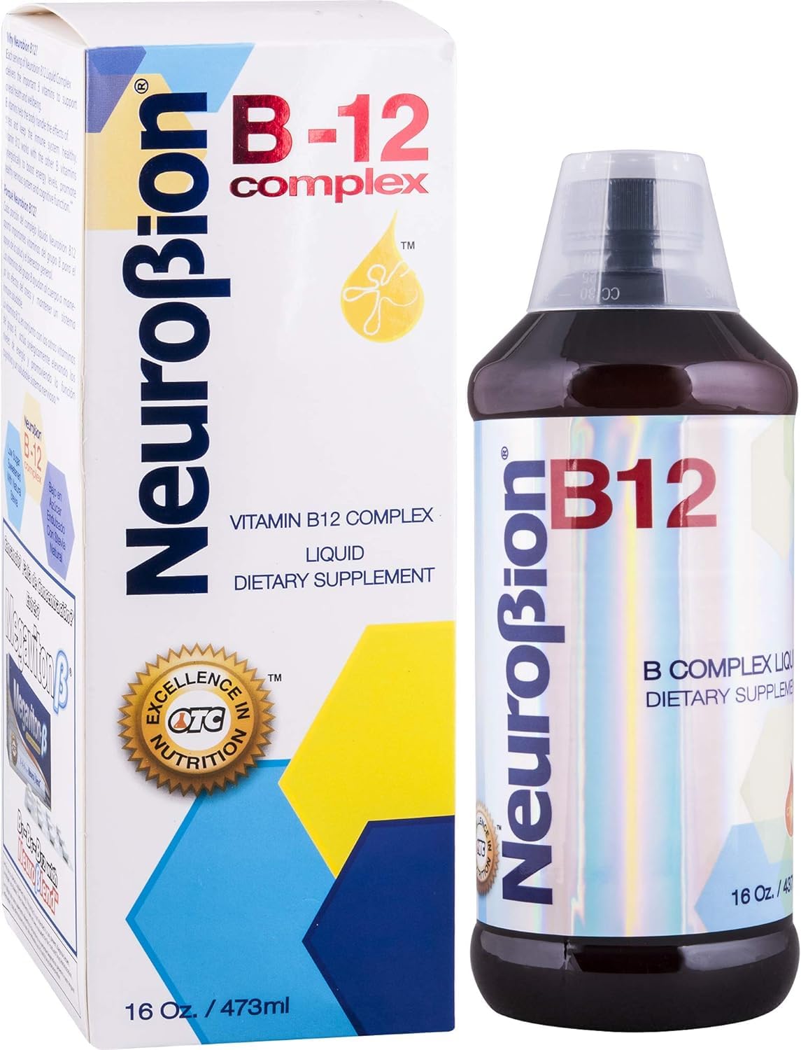 Neurobion Vitamin B12 Complex Liquid Citrus 16 oz – Energy & Cognitive Support