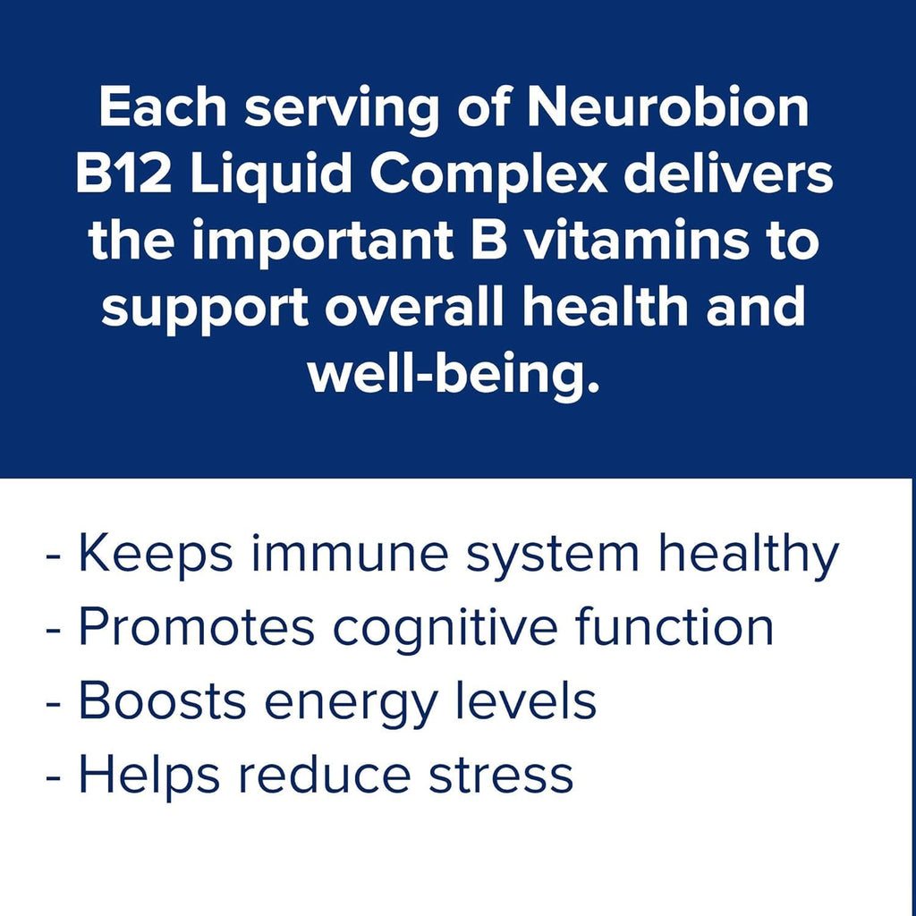 Neurobion Vitamin B12 Complex Liquid Citrus 16 oz – Energy & Cognitive Support