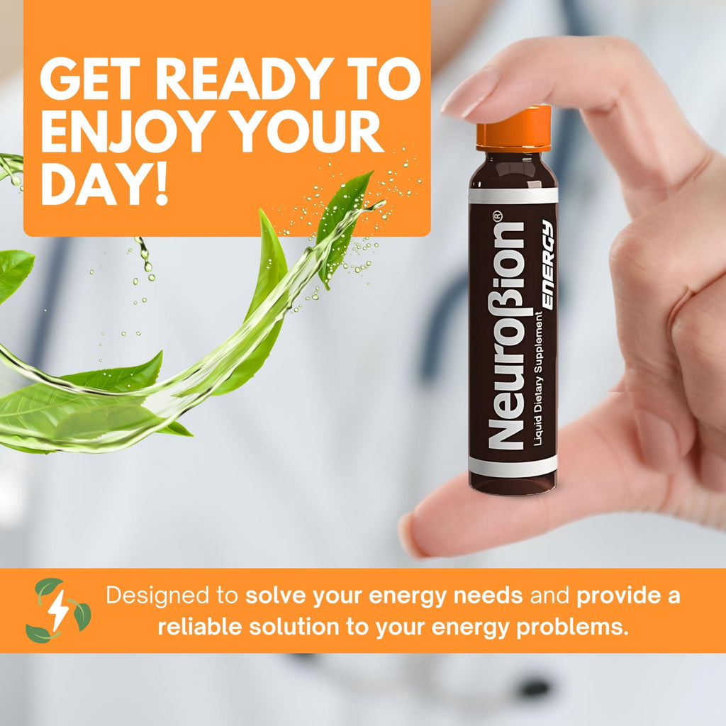 Neurobion Energy Liquid – Multivitamins + Energy Blend (10 x 25 ml)