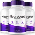 Neurocept Supplement – Brain Health Nootropics Pills (3 Pack)
