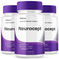 Neurocept Supplement 3-Pack – Memory & Brain Health Capsules (180 Count)