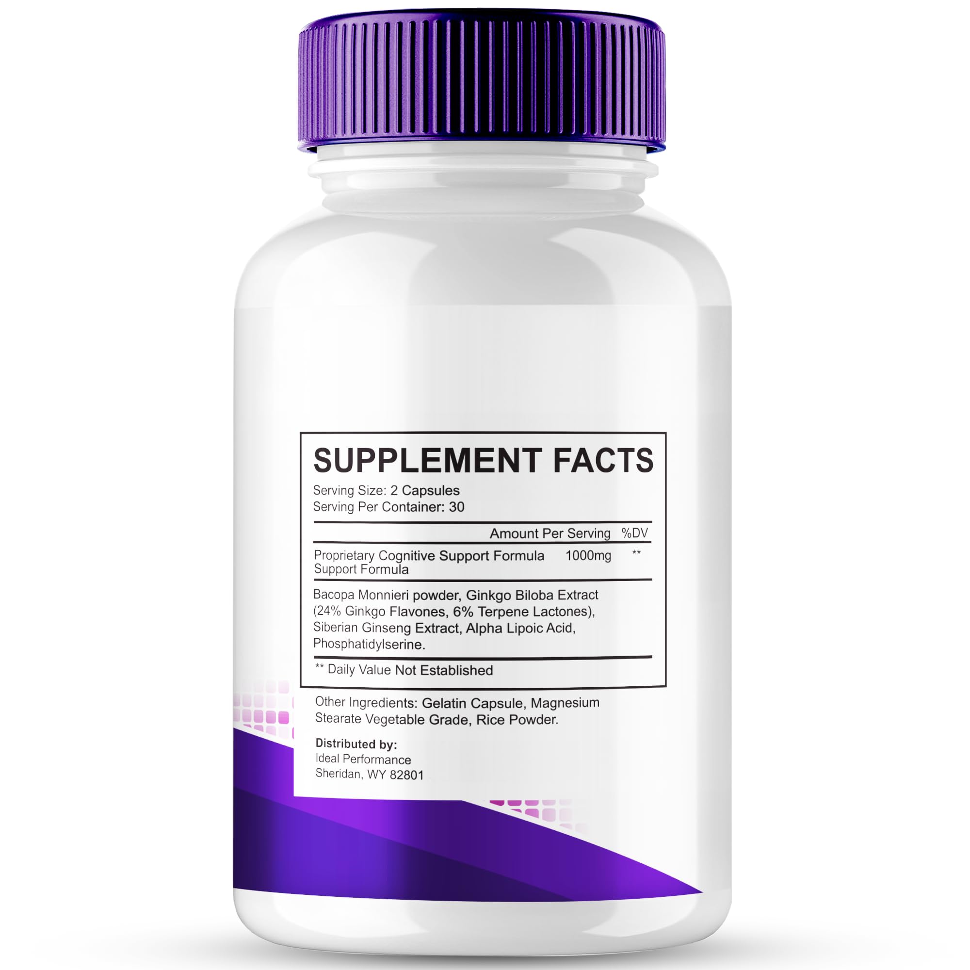 Neurocept Supplement - Brain Health Nootropic Pills | Memory & Focus, 2 Pack