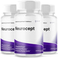 Neurocept Capsules 3 Pack – Brain Support Supplement (180 Capsules)