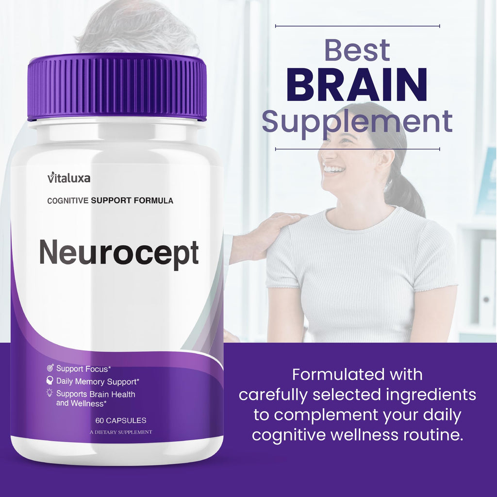 Neurocept Supplement 3-Pack – Memory & Brain Health Capsules (180 Count)