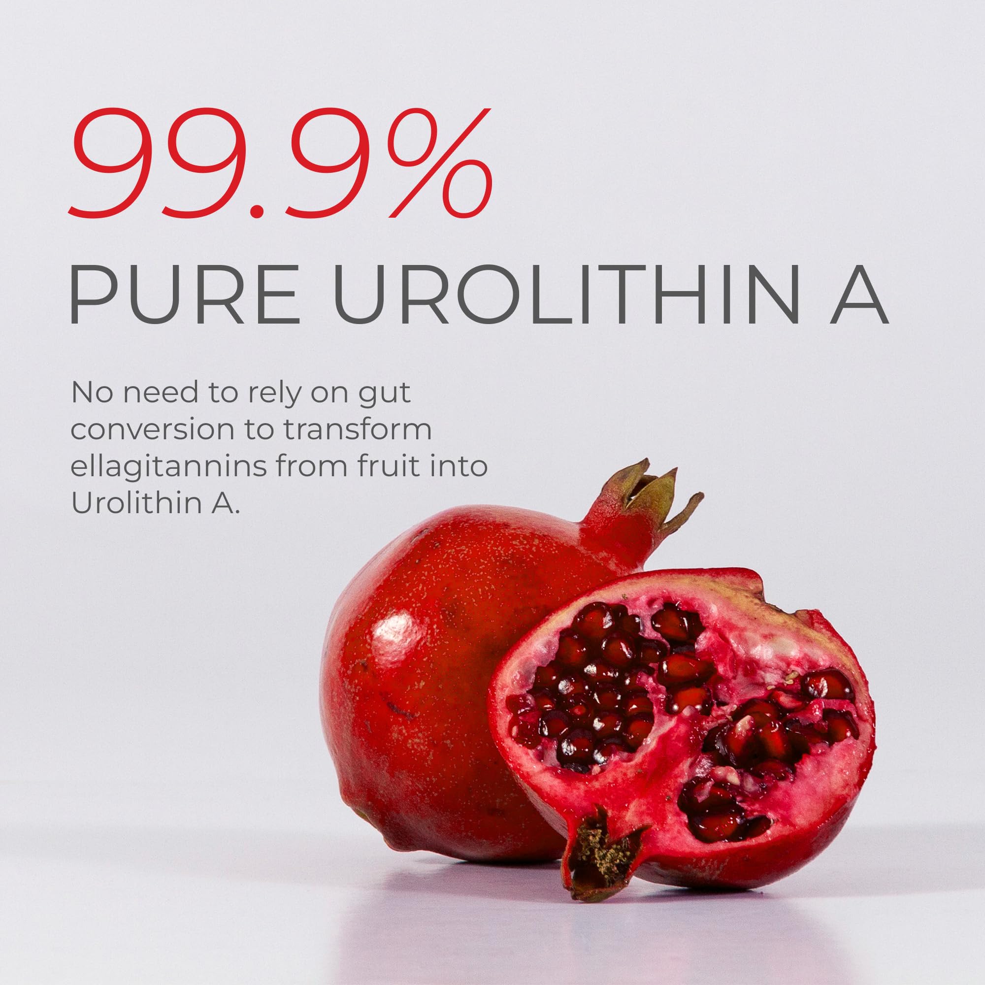 Neurogan Urolithin A PRO Capsules – 1000mg Daily Postbiotic Support, 120 Ct, USA Made
