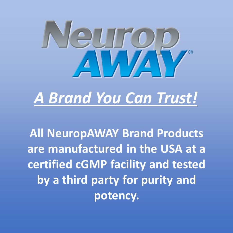 NeuropAWAY Elements S-Acetyl-Glutathione 400mg – Acid-Resistant Capsules, 60ct, CGMP, Third-Party Tested