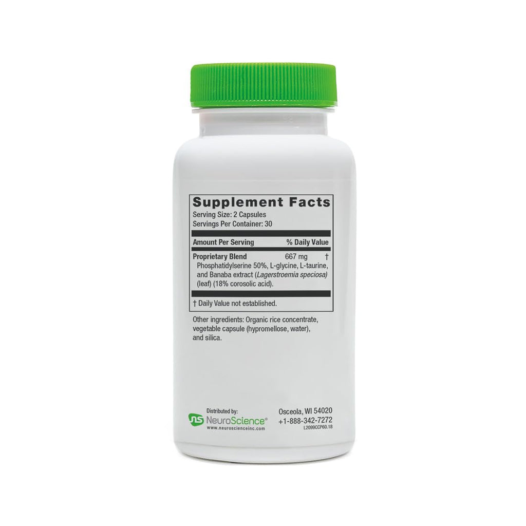 NeuroScience Neuro Adrenal Support – Calm Sleep, Immune Support & Cortisol Balance (60 Caps)