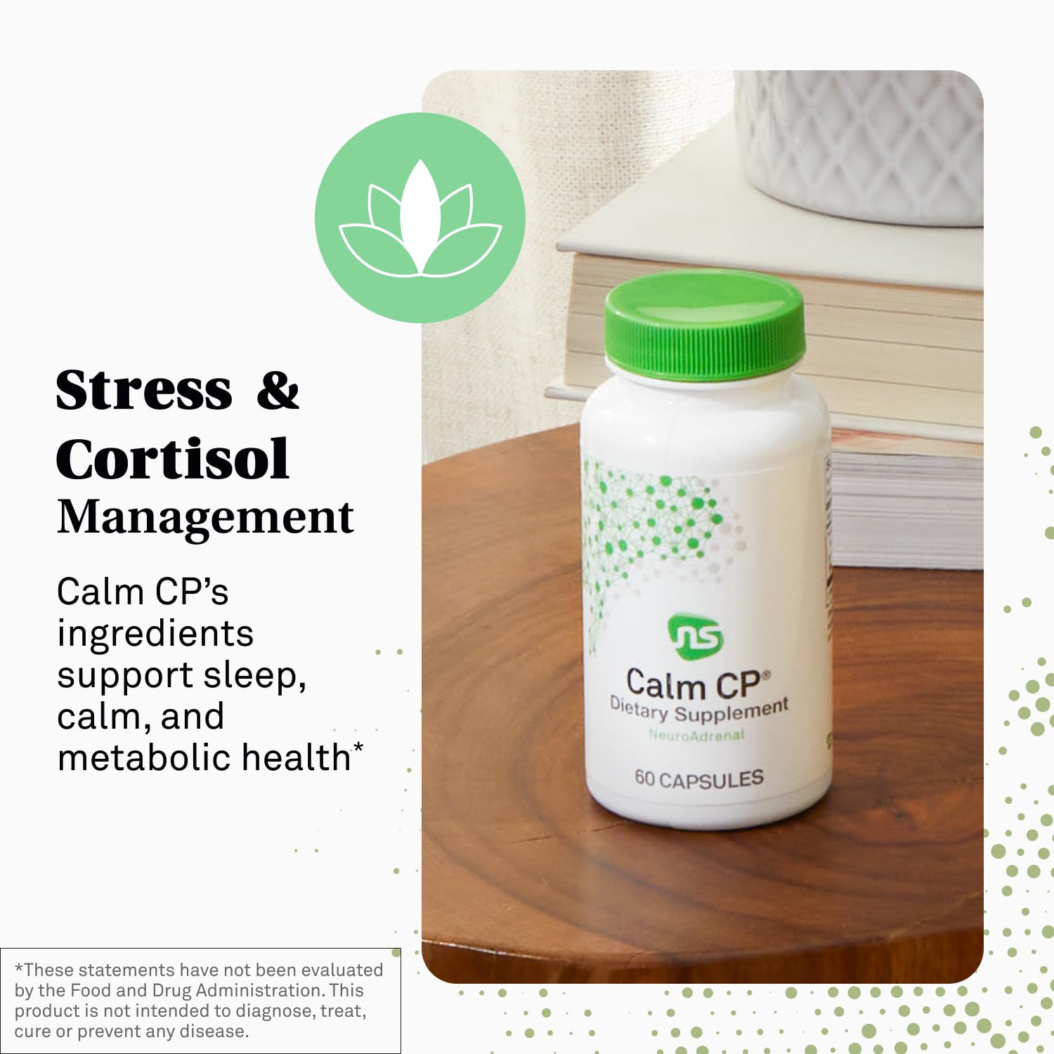 NeuroScience Neuro Adrenal Support – Calm Sleep, Immune Support & Cortisol Balance (60 Caps)