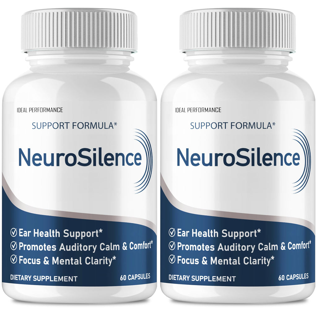 Neurosilence Capsules – Tinnitus Relief Pills | Natural Ear Health (2 Pack))