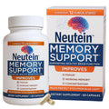 Neutein Natural Brain Booster for Memory, Focus & Brain Health | Plant-Based, Made in USA (60 capsules/30 Servings)