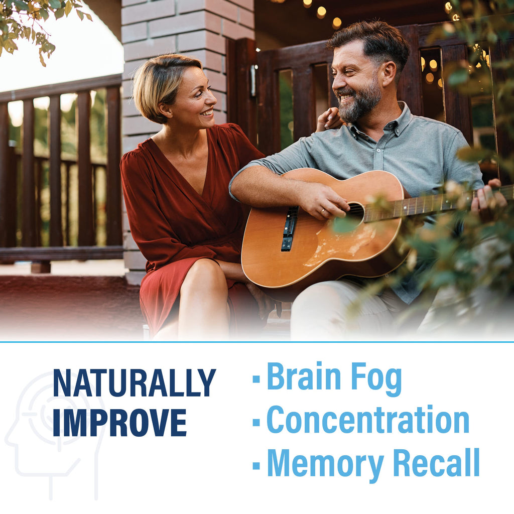 Neutein Natural Brain Booster – Plant-Based Cognitive Support (4 Pack, 240 Capsules) – Made in USA