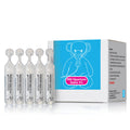 NAVEH PHARMA 3% Saline Solution – 5ml Ampoules, 25-Unit Box for Nasal & Eye Care