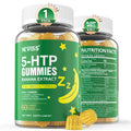 NEVISS 1Pack 5-HTP Gummies + GABA – Melatonin Free, Sleep & Relaxation