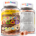 Neviss Teens Brain Gummy: Lion's Mane 7-in-1 Focus, Memory & Energy (Sugar Free)