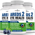 NEW AGE AREDS 2 Eye Vitamins – Lutein, Zeaxanthin, Bilberry & Astaxanthin – 180 Count
