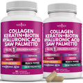 NEW AGE Collagen Pills with Biotin, Keratin & Saw Palmetto - 90 Count (Pack of 2)