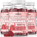 NEW AGE Cranberry Gummies – Urinary Tract Health, 1000mg, 180 Gummies (Vegetarian)
