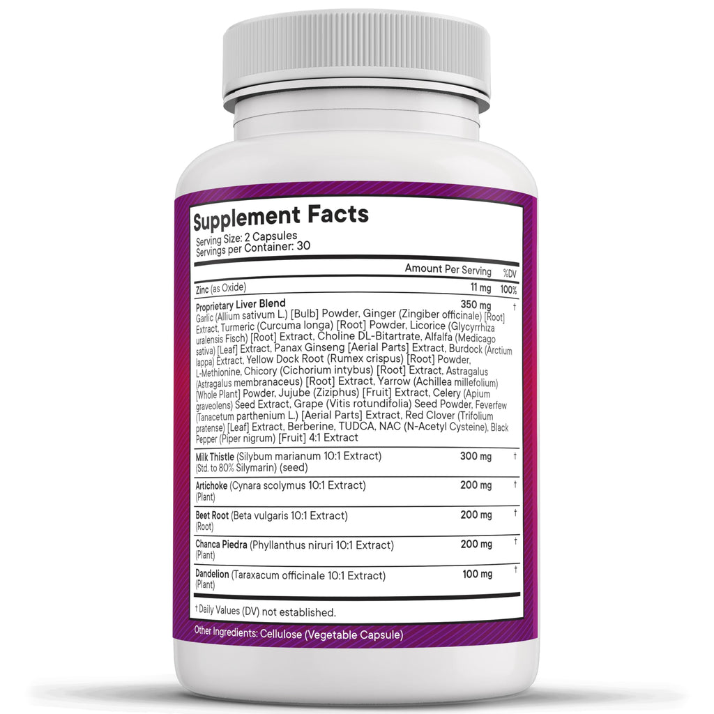 NEW AGE Liver Support – Milk Thistle, NAC, TUDCA, Chanca Piedra (60 Count)
