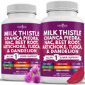 NEW AGE Milk Thistle NAC & Chanca Piedra Liver Support - 120 Count
