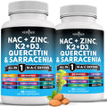 New Age NAC Supplement – N-Acetyl Cysteine with Vitamin D3, K2 & Zinc (120 ct)