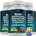 NEW AGE NAD+ Supplement – Astaxanthin, Urolithin A, Resveratrol, CoQ10 | Cellular Energy & Mitochondrial Support