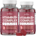 NEW AGE Vitamin B Complex Gummies – B3, B6, B12, Biotin, Folic Acid & Vitamin C | Gluten-Free, Vegan | Made in USA (120 Count Pack of 2)