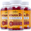NEW AGE Vitamin D3 5000 IU Gummies — Immune Support, Non-GMO, Gluten-Free