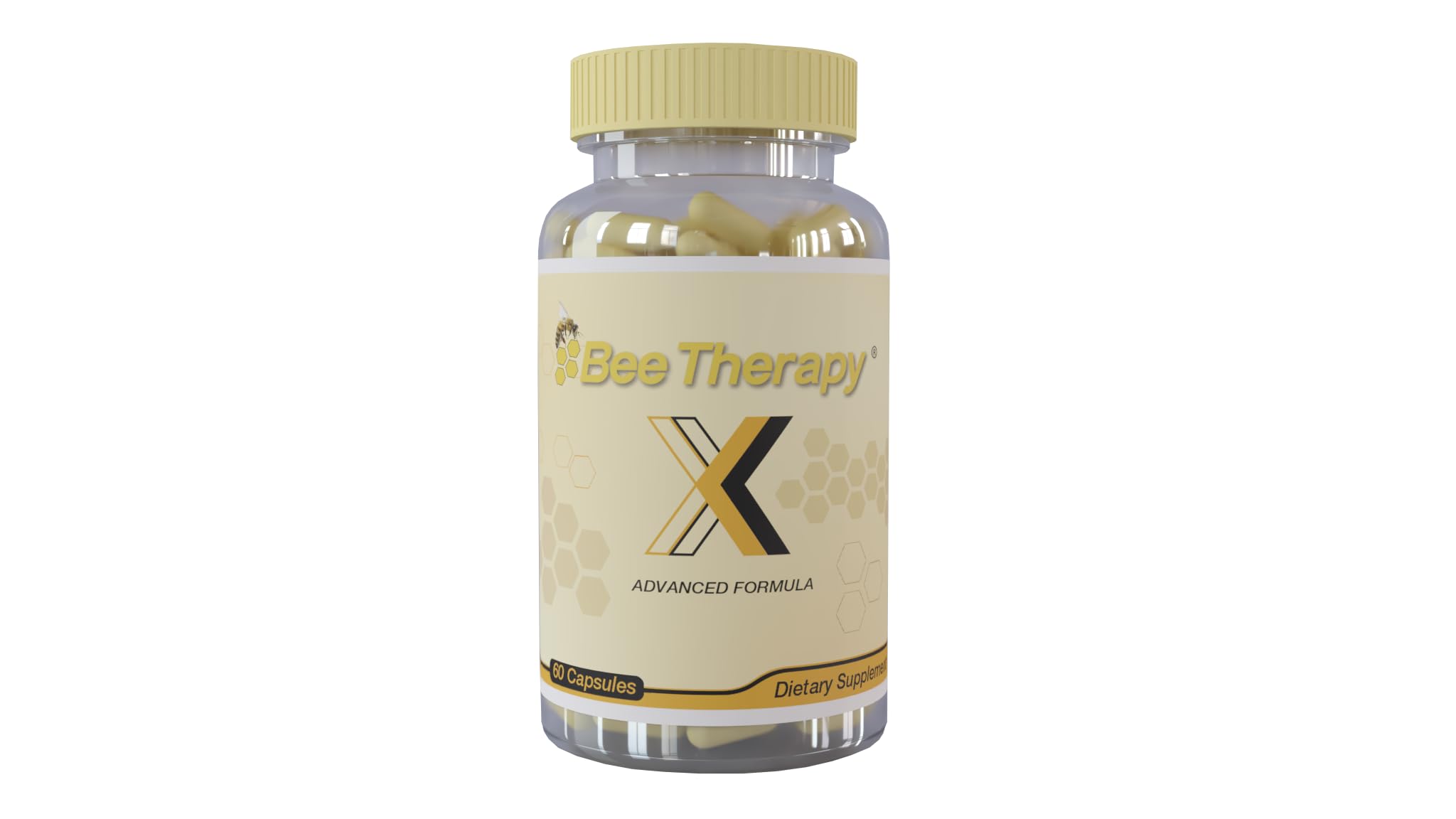 New Bee Veneno Therapy X – Extra Strength Joint Health Supplement with Glucosamine, Venom Blend & Manuka Honey | 60 Capsules