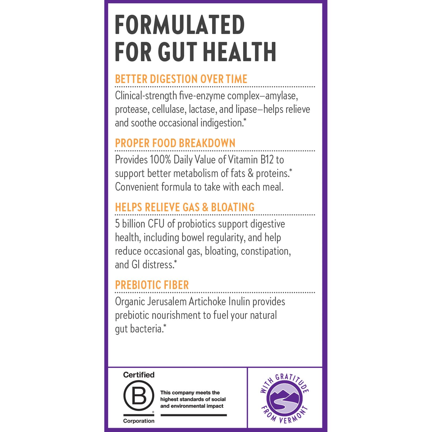 New Chapter All-Flora Enzyme Complex with Probiotics – Digestive Enzymes + Probiotics, 90 Vegan Capsules