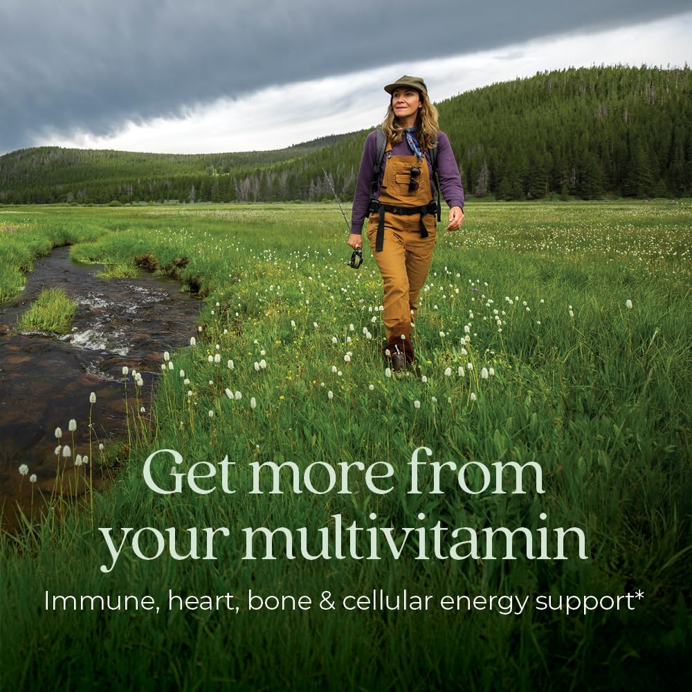 New Chapter Women’s Multivitamin 55+ – One Daily, Fermented Nutrients for Immune, Energy & Bone Health