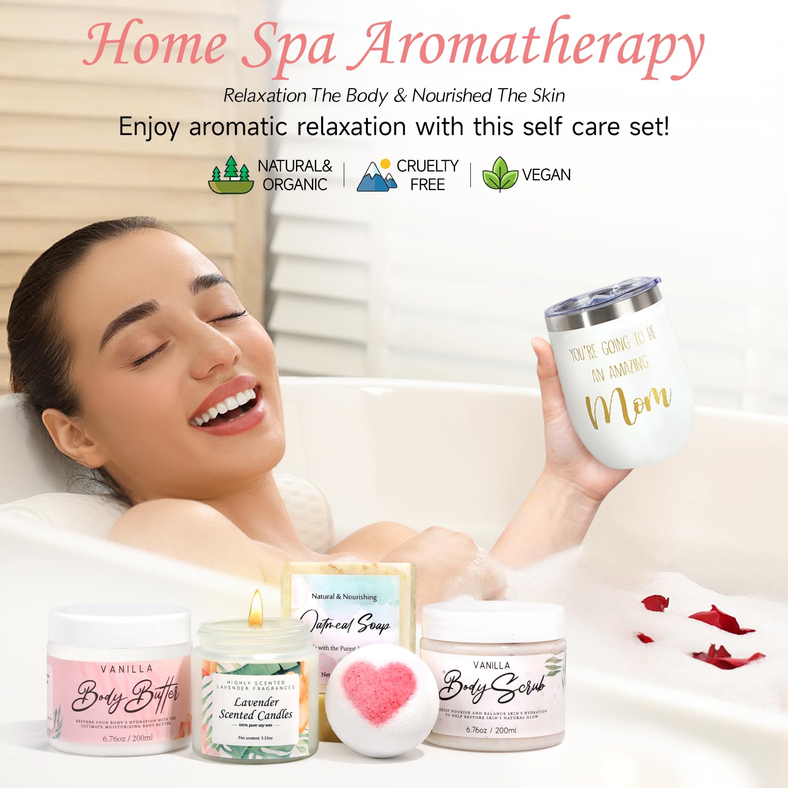 New Mom Gifts for Women | Pregnancy & Postpartum Care Package