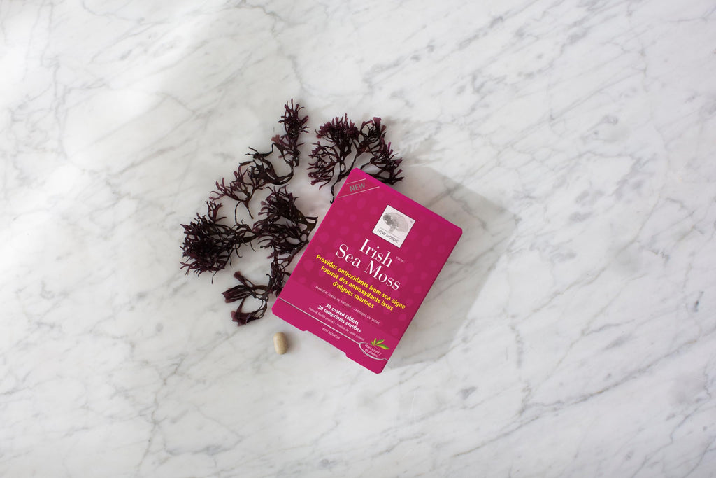 NEW NORDIC Irish Sea Moss Extract | Tri-Algae Complex | Vegan & Gluten Free | 30 Tablets