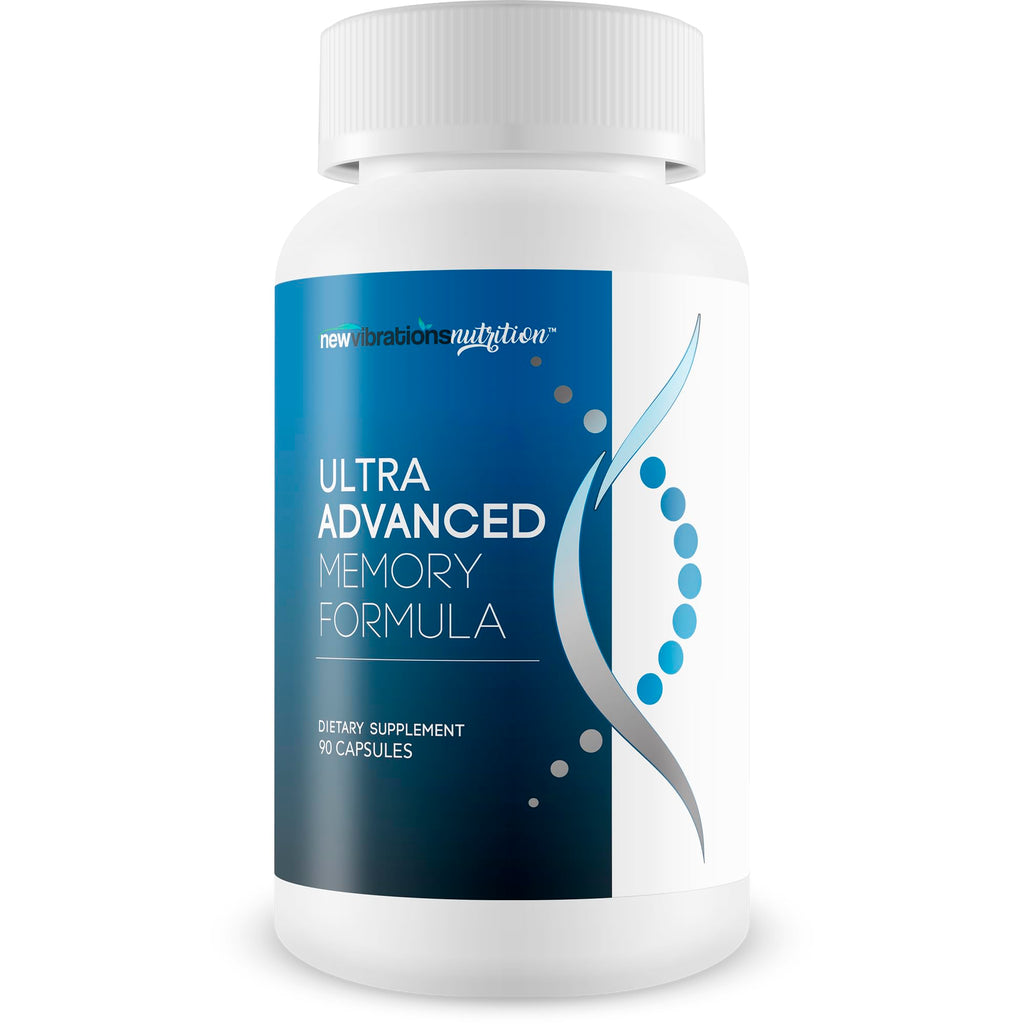 New Vibrations Nutrition Ultra Advanced Memory Formula – Best Memory & Focus Supplement