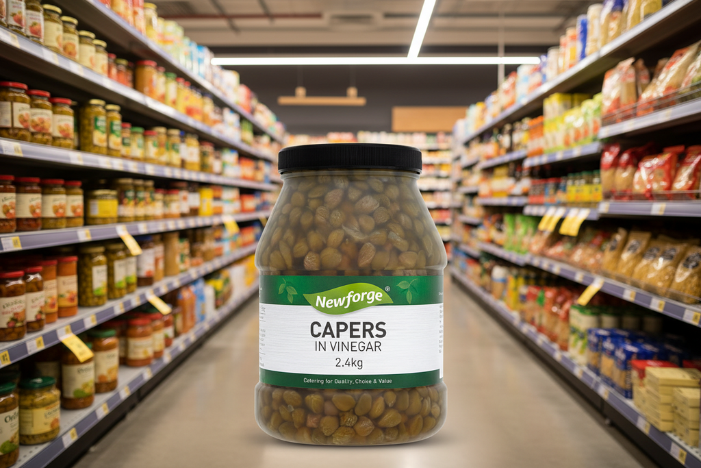 Newforge Capers In Vinegar 2.4Kg