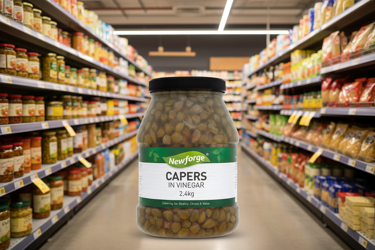 Newforge Capers In Vinegar 2.4Kg
