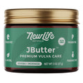 NewLife Naturals JButter Vulva Balm Butter – All-Natural, Estrogen-Free Moisturizer for Menopause & Postpartum (2oz)